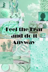 Download aesthetic wallpapers and enjoy it on your iphone, ipad, and ipod touch. Fear It Make It Abstract Aesthetic Aqua Cyan Menta Mint Quote Quotes Hd Mobile Wallpaper Peakpx