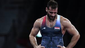 المصري محمد إبراهيم «كيشو» يحرز الميدالية البرونزية في المصارعة اليونانية الرومانية الأربعاء في دورة. Xcd8p6fbtwk2mm