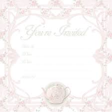 Whether you're planning a business event or a family party, the invitations you send have to strike a chord think of an invitation template as the basis for your own creation. Free Printable Tea Party Invite Template Printable Party Kits Tea Party Invitations Party Invite Template Free Party Invitations