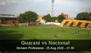 Juan franco, alexis el cotejo entre guaraní vs. Guarani Nacional Betting Prediction