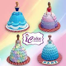 Pme black hair princess doll pick birthday cake decorating decorations barbie. Ensogo Singapore 73 90 For 2kg Princess Doll Cake With 8 Designs To Choose From Made From Premium Grade Ingred Doll Cake Princess Doll Cake Princess Dolls