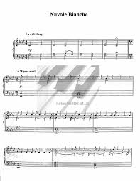 Nuvole Bianche Ludovico Einaudi Zarubezhnye Z Noty Noty Dlya Sintezatora