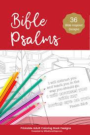 Acting president of the quorum of the twelve apostles. Psalms Coloring Pages Adult Coloring Book Gifts Of Love Shop