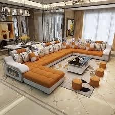Gunakan karpet luas yang warnanya satu pektrum dengan sofa. Jual Sofa Minimalis Letter U Putus Sofa Jumbo Dan Mewah Dibuat Khusus Untuk Ruang Tamu Yang Luas Di Lapak Denito Bukalapak
