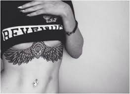 Some undertook image ideas cover the entire chest area, including the shoulder, which is the upper most part of your body. Underboob Wings Tattoo Designs Tattoo Designs For Women