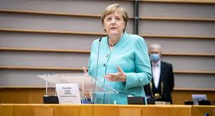 This morning, german chancellor angela merkel said that the government will spend what it takes to tackle the corona virus which is likely to infect up to 70% of the population in europe's largest. Speech By Federal Chancellor Angela Merkel On The German Presidency Of The Council Of The Eu 2020 To The European Parliament In Brussels On 8 July 2020 Eu2020 En