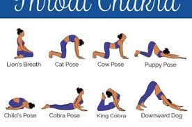 If You Are Struggling To Share Your Truth Or Story This Yoga Flow Will Help You To Open And Awaken Your Throat Chakra Easy Yoga Workouts Yoga Poses Yoga Flow