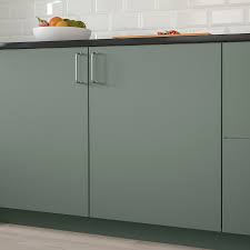 Shipping for orders between $101 custom design cabinet door fronts for your ikea® cabinetry. Bodarp Door Gray Green 24x30 Ikea Green Kitchen Cupboards Green Kitchen Kitchen Models