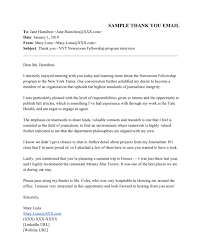 Send emails to each interviewer. Here S An Example Of The Perfect Thank You Letter Says Yale Experts