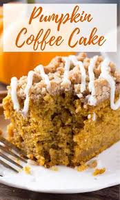 Pumpkin Coffee Cake Recipe In 2020 Pumpkin Coffee Cakes Coffee Cake Coffee Cake Recipes