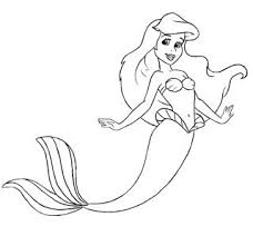 How To Draw Ariel The Little Mermaid Step By Step Draw Central Mermaid Sketch Little Mermaid Drawings Mermaid Drawings