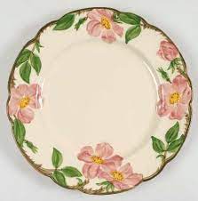 The Dish On Desert Rose Cedar Hill Farmhouse Franciscan Desert Rose Desert Rose Dishes Rose Dishes