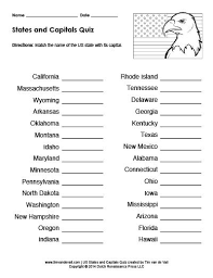 This printable worksheet of states of the usa quiz is tagged. Pin On Social Studies Printables