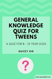 The questions range from easy to a little more difficult so that everyone can join in. Quiz For 8 Year Olds Quizzy Kid