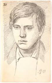 Portrait of Kenyon Cox by Robert Frederick Blum