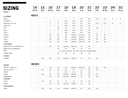 Size Charts For Osprey Backpacks