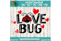 Ladybug Svg Love Bug Beetle Svg Lady Bug Svg Love Bug Svg Animals By Dynamic Dimensions Thehungryjpeg Com
