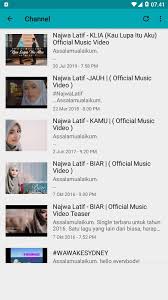 Najwa latif menerusi instagram kongsi video dan foto percutian bersama keluarga di venice, italy. Lagu Najwa Latif Offline Melayu Terbaik For Android Apk Download