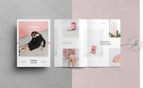 Phoebe Adobe Indesign Magazine Template Indesign Magazine Templates Magazine Layout Fashion Magazine Layout