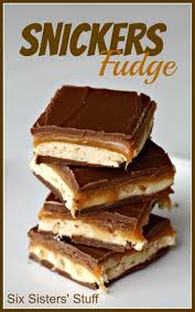 Snickers Fudge Recipe Six Sisters Stuff Recipe Fudge Recipes Desserts Snickers Fudge
