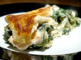 Facile e semplice da realizzare. Lasagne Cremose Con Spinaci E Salmone Affumicato