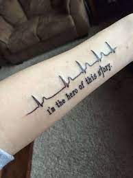 Heartbeat Tattoos For Men Heartbeat Tattoo Tattoos For Guys Tattoos