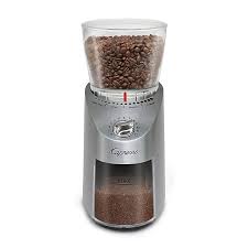 Capresso coffee and spice grinder. Capresso Infinity Plus Die Cast Stainless Steel Conical Burr Coffee Grinder Bed Bath Beyond