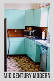 Check Out Our Mid Century Modern Kitchen Tour Original St Charles Custom Cabinets Vintage Retro Mcm Mid Century Modern Kitchen Home Decor Modern Kitchen