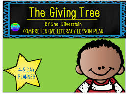 Encourage preschooler creativity by giving your child plenty of time, materials and space for play. The Giving Tree By Shel Silverstein Lesson Plan And Activities Teaching Resources