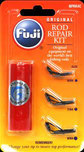 New Fuji Fishing Rod Guide Tip Repair Kit 3 Sizes Glue Bfrk4c Black Fuji Best Fishing Rods Fishing Rod Rod