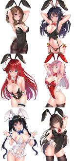 Which bunny girl would you chose? Mamako, Mai, Rias, Zero Two, Hestia, or  Sayuki? (Blackheartxiii) [Darling in the FranXX, High School DxD, DanMachi,  Rascal Does Not Dream of Bunny Girl Senpai, Do