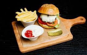 Maybe it will help people to appreciate them a little more. Free Photo Burger With Side Fries Pickles And Fry Sauce