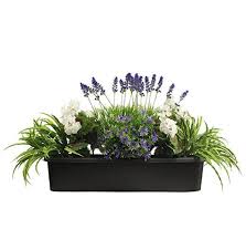 This plant is designed for outside use & will last at least 12 months. Artificial Mixed Flower Window Box Trough Container With Yucca Geraniums Starflower A Artificial Plant Arrangements Small Artificial Plants Flower Window Box
