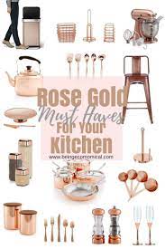 Looking To Add Some Glam To Your Kitchen This Year Now Is The Perfect Time To Stock Up And Re Rose Gold Kitchen Copper Kitchen Appliances Copper Kitchen Decor