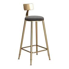 Bar Stool High Stool Bar Stool Breakfast Chair High Chair And Cushion Seat Back Comfort Kitchen Bar Stools Faux Leather Dining Chairs Metal Bar Stools Kitchen