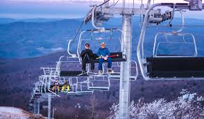 Visiting the blue mountains by train. Beech Mountain Ski And Snowboard