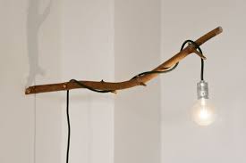Der Leuchtende Ast Textilkabel Lampe Lampe Selber Bauen Lampe