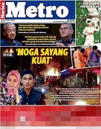 We have found the following website analyses that are related to metro hari ini. Harian Metro Dapatkan Harian Metro Edisi 28 November 2018