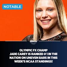 🧡🧡🧡 We can't say enough about Jade Carey's determination and tenacity!  Once considered a FX