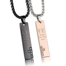 The small detail that makes a big difference among your relatives ! 33 Best Couple Necklaces 2020 Update Smart Mom Jewelry