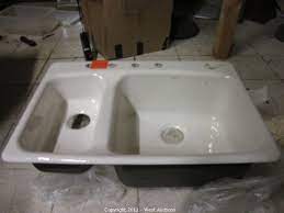 We did not find results for: West Auctions Auction Scaffolding Saws Construction Tools And More Item Kohler Porcelain Dual Bowl Kitchen Sink