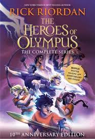 Percy's a superhero without the costume, and there are plenty of villains in his world. The Heroes Of Olympus Set Rick Riordan 9781368053099