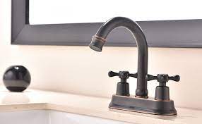 4pcs matte black stainless steel bathroom hardware set included towel ring, toilet paper holder, towel bar, clothes hook. Ufaucet Modern Oil Rubbed Bronze 2 Handle Centerset Stainless Steel Bathroom Faucet Oil Rubbed Bronze Bathroom Sink Faucet