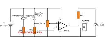In This Post We Learn How To Connect An Ir Photodiode In A Specified Electronic Circuit Here We Take The Example Circuit Projects Circuit Electronics Circuit