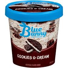 Swirls of vibrant raspberry and blueberry sauce or jam add flavor and color to this creamy homemade vanilla ice cream. Blue Bunny Cookies And Cream Ice Cream 16 Fl Oz Instacart
