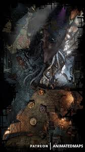 Animated Dungeon Maps Is Creating Animated Maps For D D And Other Tabletop Games Patreon Dungeon Maps Legendary Monsters Fantasy Map