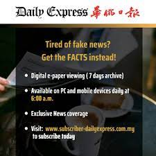 Daily express sabah news today. Daily Express Sabah On Twitter Daily Express Overseas Chinese Daily News Would Like To Invite You To Subscribe To Our Digital Newspapers Which Boast The Following Full E Paper Access Exclusive News