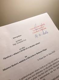 Nebude se ani účastnit říjnových sněmovních voleb. Dominik Feri On Twitter Tohle Je Interpelace V Niz Jsem Se Snazil Pro Studenty Ziskat Odpoved Na To Jak Budou Probihat Maturity Zav Zkousky Ci Statnice Podana 19 Rijna A Podle Zakona