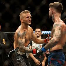 Cody garbrandt disagrees with t.j. T J Dillashaw Says Ufc Loved Cody Garbrandt And Wanted To Pump Him Up Bloody Elbow