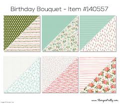 New Designer Series Paper Free Chart Stampin Pretty